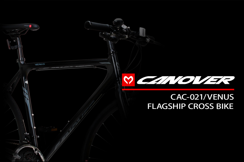 【ジャンク】CANOVER クロスバイク CAC-021 フレームセット
