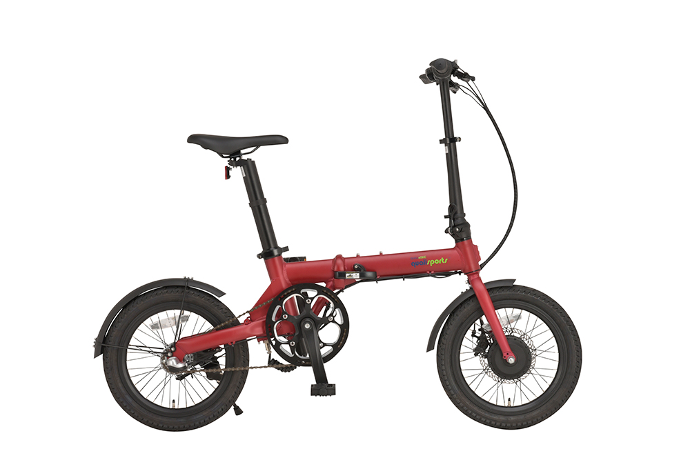 Qualisports Q1 折り畳み電動アシスト自転車