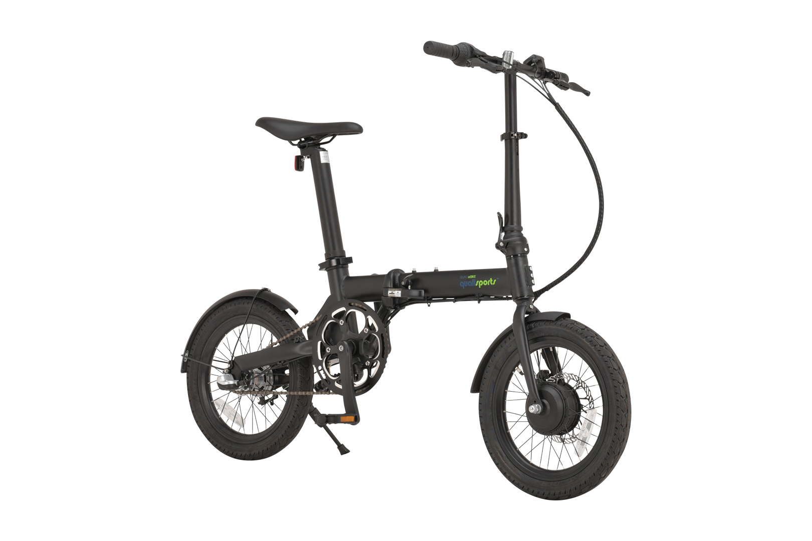 ロッカー】 16インチ 折りたたみ 電動アシスト自転車 Qualisports TBM 