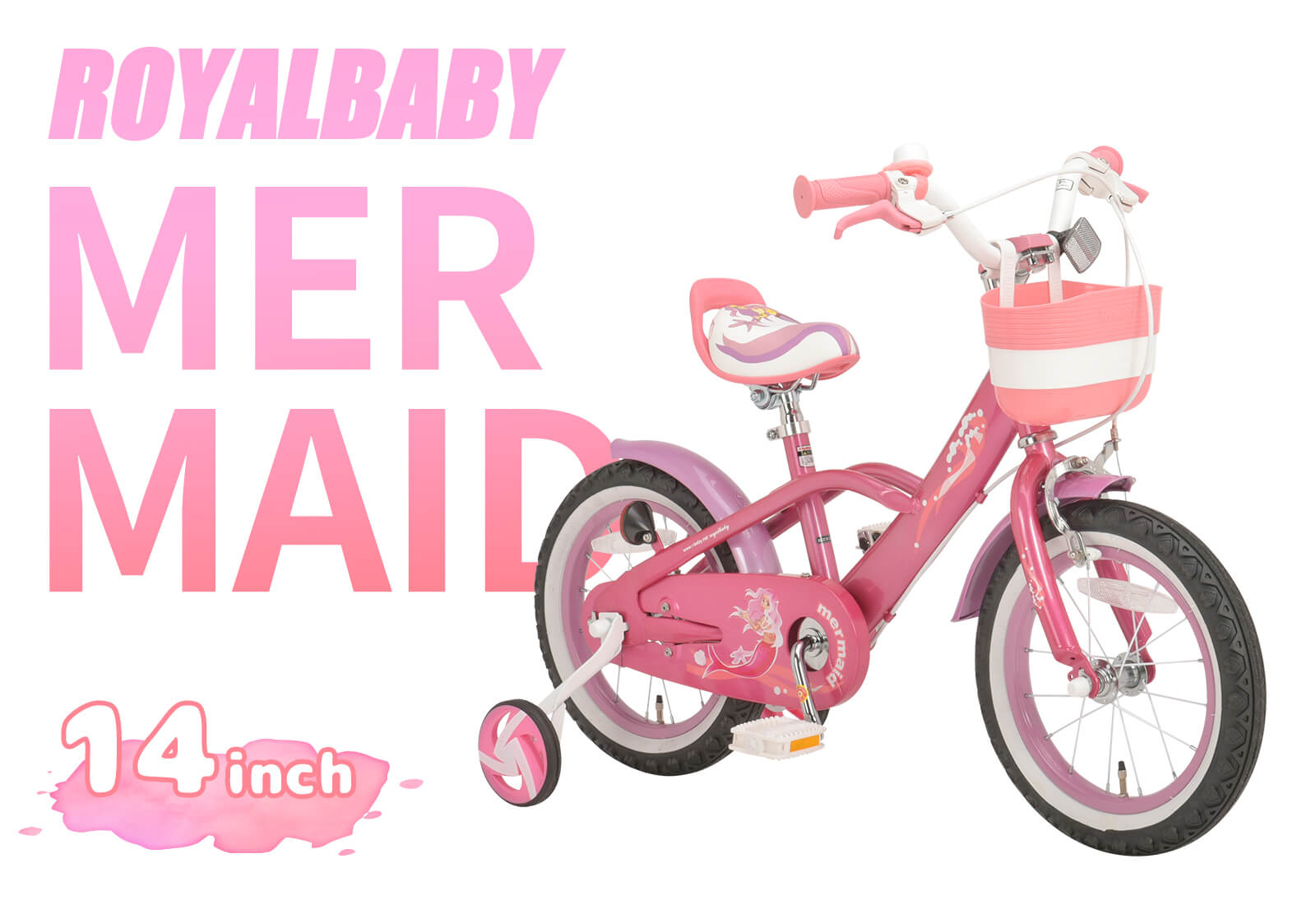 日本製好評 Royalbaby RB-WE MERMAID 18 pink 子供車 ぎおん 通販 PayPayモール 